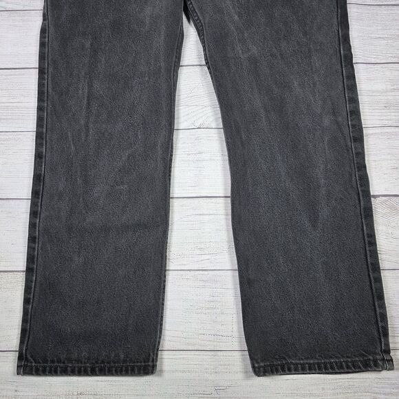 Vintage Levis 505 Jeans Light Patina Distressed Light Wash Straight Leg Y2K 36W - Picture 4 of 9
